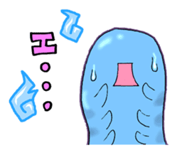 sea cucumber boys & sea cucumber girls sticker #439192