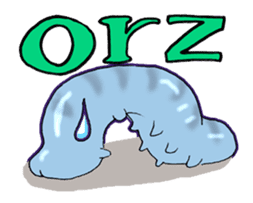 sea cucumber boys & sea cucumber girls sticker #439196