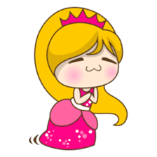 Princess Kayla, funny and charming sticker #439410