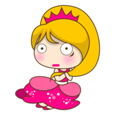 Princess Kayla, funny and charming sticker #439411