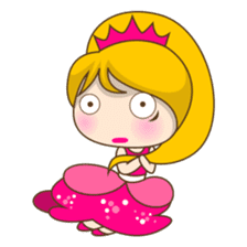 Princess Kayla, funny and charming sticker #439411