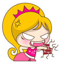 Princess Kayla, funny and charming sticker #439414