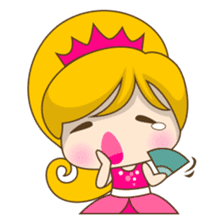 Princess Kayla, funny and charming sticker #439415