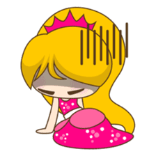 Princess Kayla, funny and charming sticker #439417