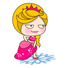 Princess Kayla, funny and charming sticker #439418