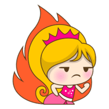 Princess Kayla, funny and charming sticker #439420