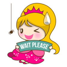 Princess Kayla, funny and charming sticker #439421