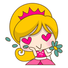 Princess Kayla, funny and charming sticker #439423