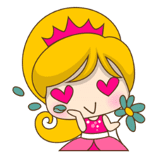Princess Kayla, funny and charming sticker #439423