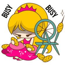 Princess Kayla, funny and charming sticker #439424