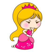 Princess Kayla, funny and charming sticker #439425