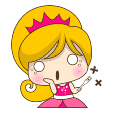 Princess Kayla, funny and charming sticker #439429