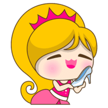 Princess Kayla, funny and charming sticker #439436