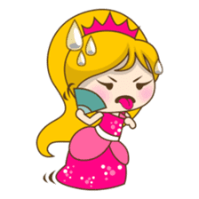 Princess Kayla, funny and charming sticker #439438