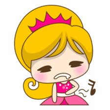 Princess Kayla, funny and charming sticker #439440