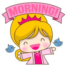 Princess Kayla, funny and charming sticker #439443