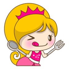 Princess Kayla, funny and charming sticker #439445