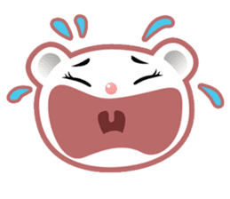 Berry, kawaii little white bear sticker #439981