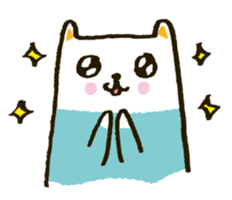 tsunagi cat of a good friend<1> sticker #440140