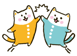 tsunagi cat of a good friend<1> sticker #440147