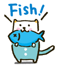 tsunagi cat of a good friend<1> sticker #440158