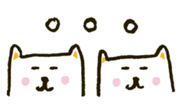 tsunagi cat of a good friend<1> sticker #440162