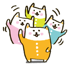 tsunagi cat of a good friend<1> sticker #440165