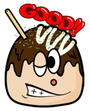 Grio of takoyaki sticker #440175