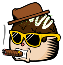 Grio of takoyaki sticker #440178