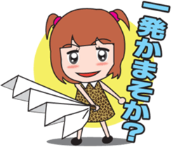 Osaka dialect girl sticker #440659