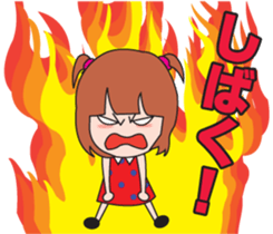 Osaka dialect girl sticker #440660