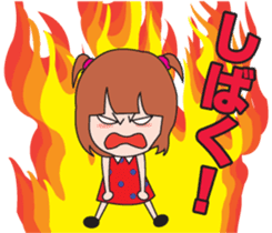 Osaka dialect girl sticker #440660