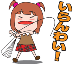 Osaka dialect girl sticker #440668