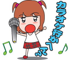 Osaka dialect girl sticker #440670
