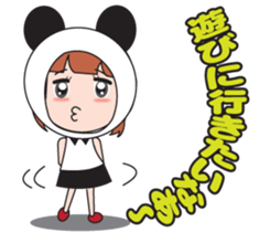 Osaka dialect girl sticker #440671