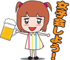 Osaka dialect girl sticker #440674