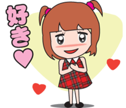 Osaka dialect girl sticker #440676