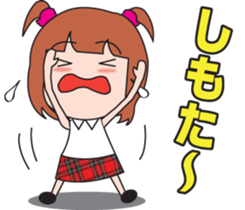 Osaka dialect girl sticker #440678
