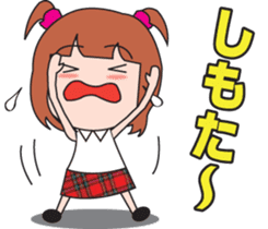 Osaka dialect girl sticker #440678