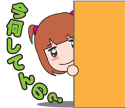 Osaka dialect girl sticker #440681