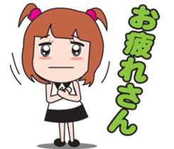 Osaka dialect girl sticker #440683
