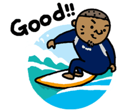 Surfer's Stamp sticker #440933