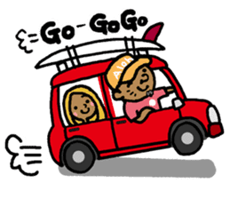 Surfer's Stamp sticker #440943