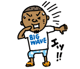 Surfer's Stamp sticker #440946