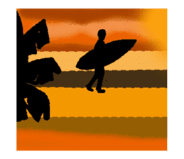 Surfer's Stamp sticker #440963
