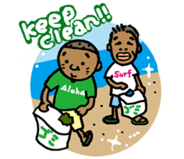 Surfer's Stamp sticker #440965