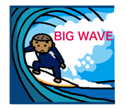 Surfer's Stamp sticker #440968