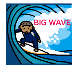 Surfer's Stamp sticker #440968