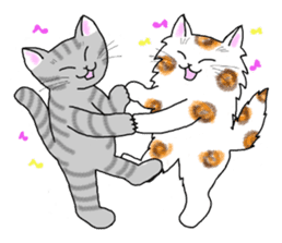 Cookie the Cat 2 /Always Together sticker #441189