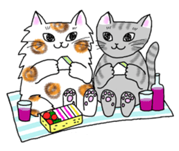 Cookie the Cat 2 /Always Together sticker #441195